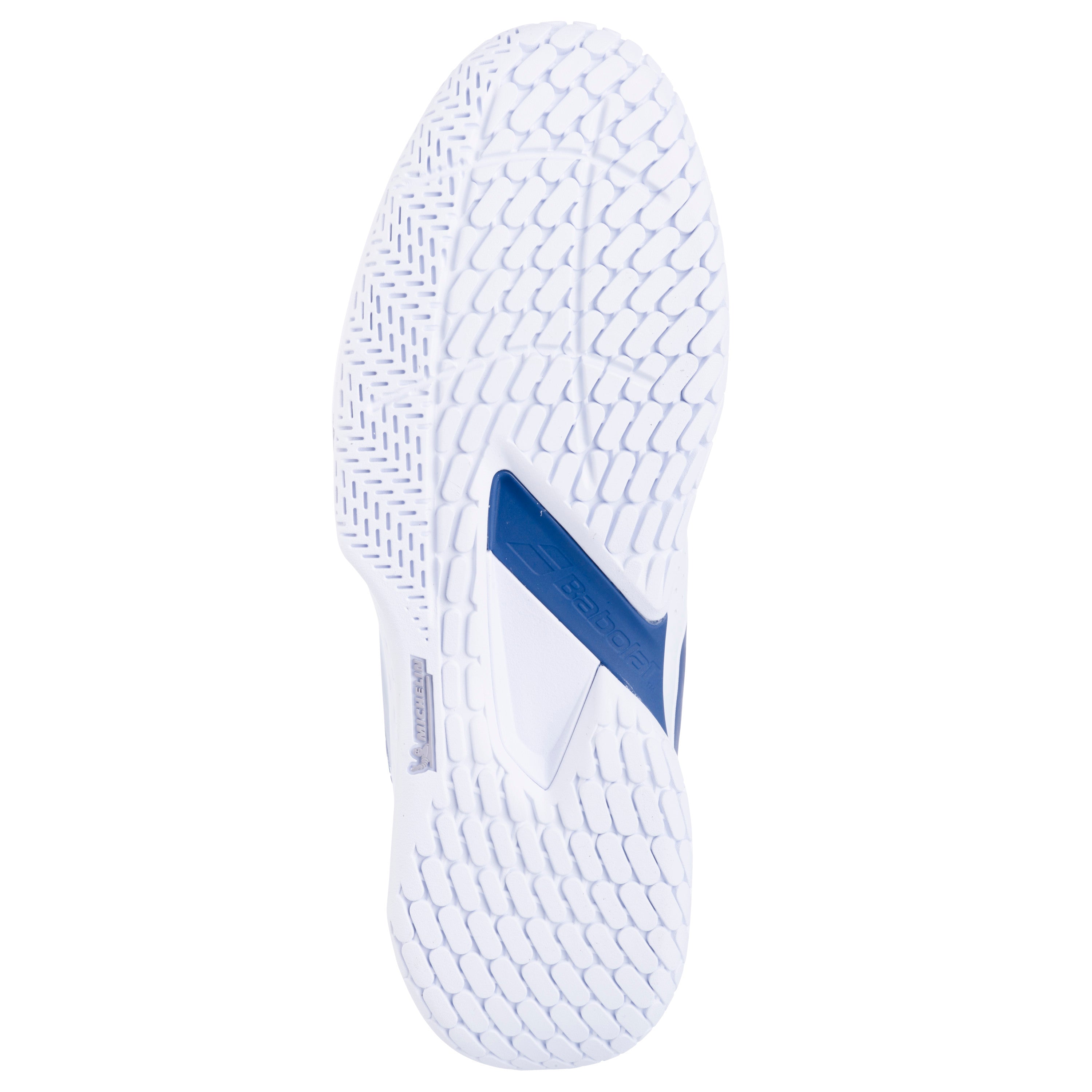 Babolat Propulse Storm All Court Men's Shoes - White / Dark Blue - sole view