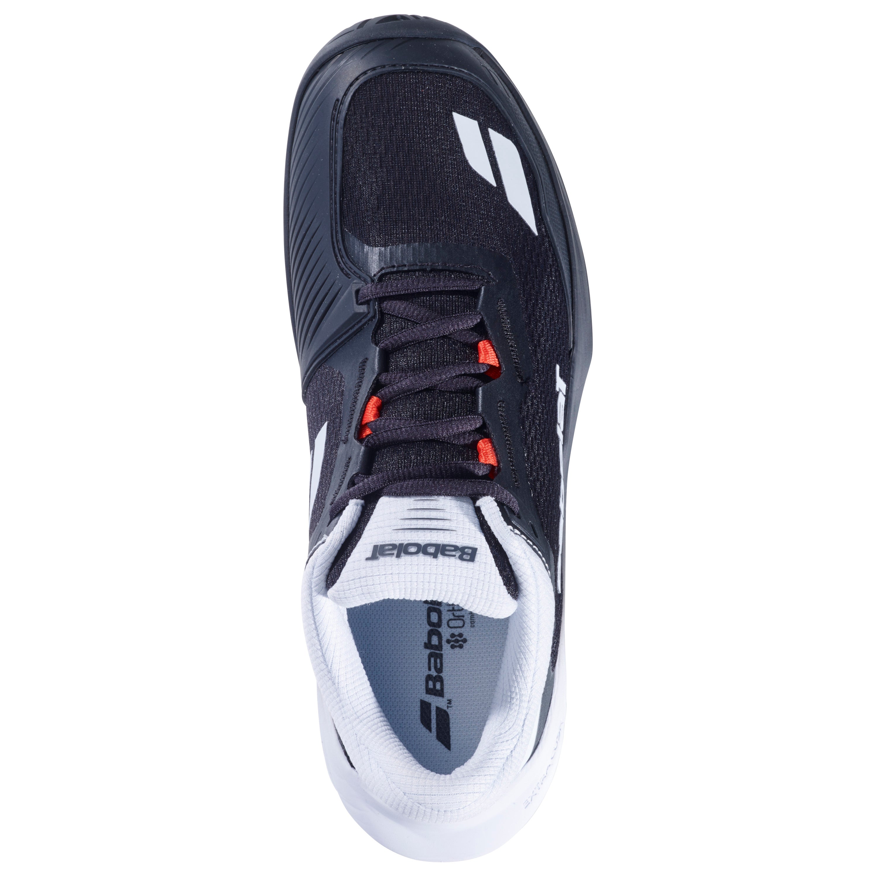 Babolat SFX4 All Court Men's Shoes - Black/IllusionBlue - top view