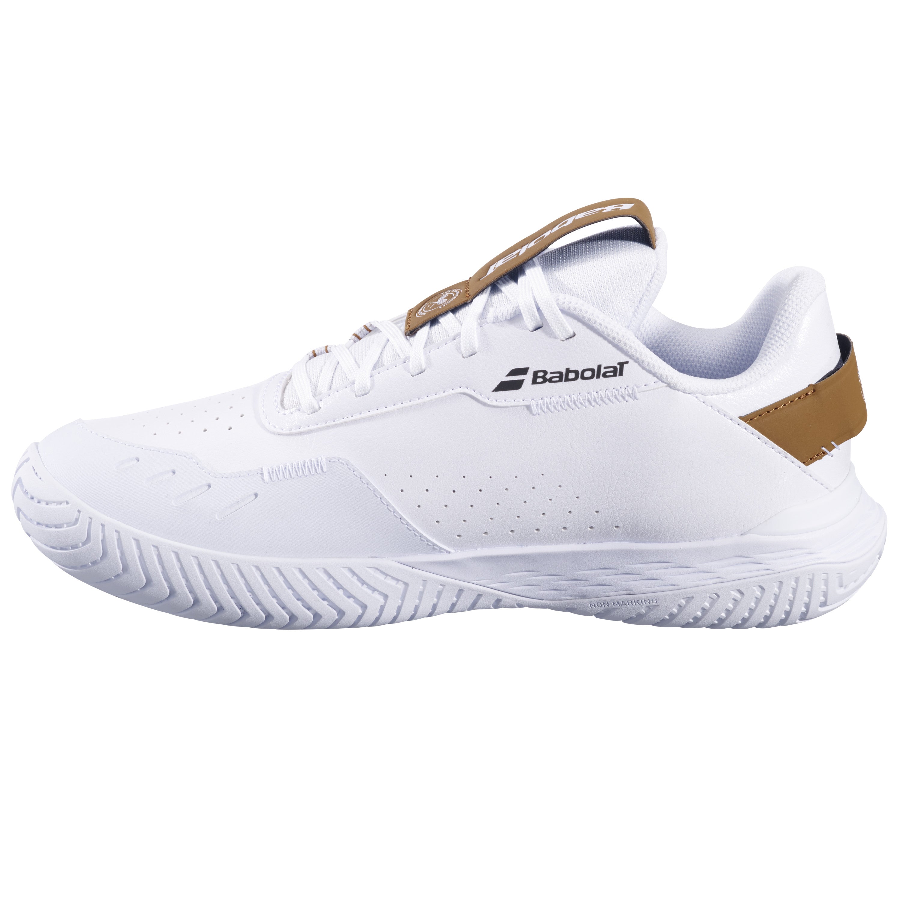 Babolat SFX Evo All Court Wimbledon Men's Shoes - White/AfterDark - inside view