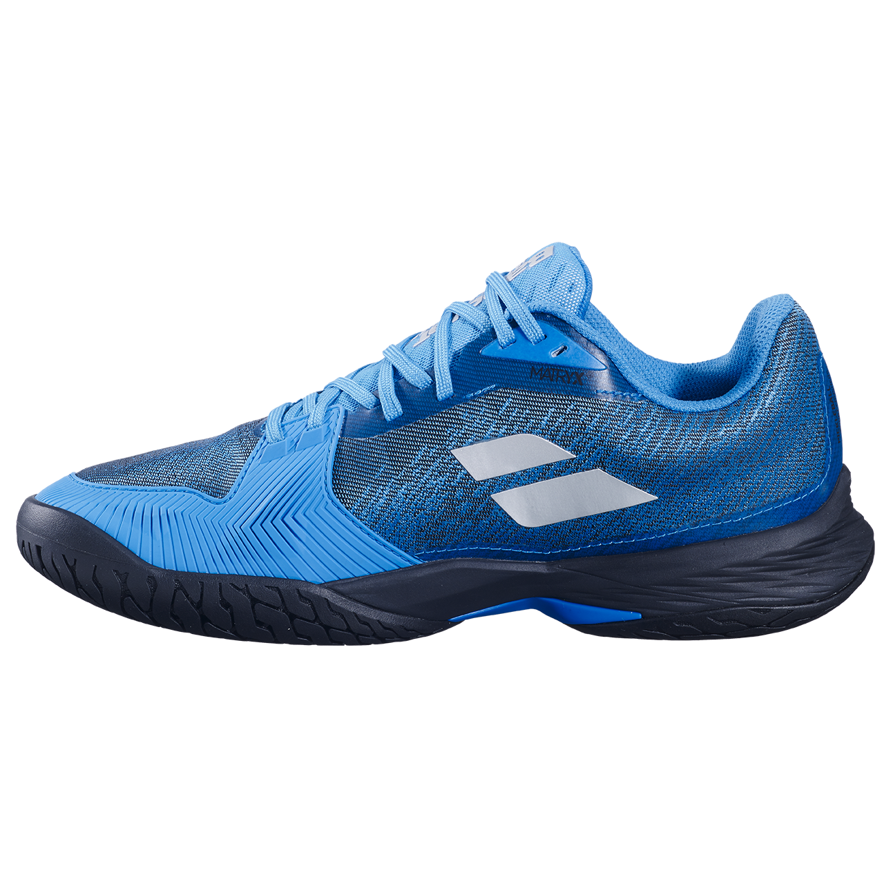 Babolat Jet Mach Pickleball Men's Shoes - Blue/Black - inside view