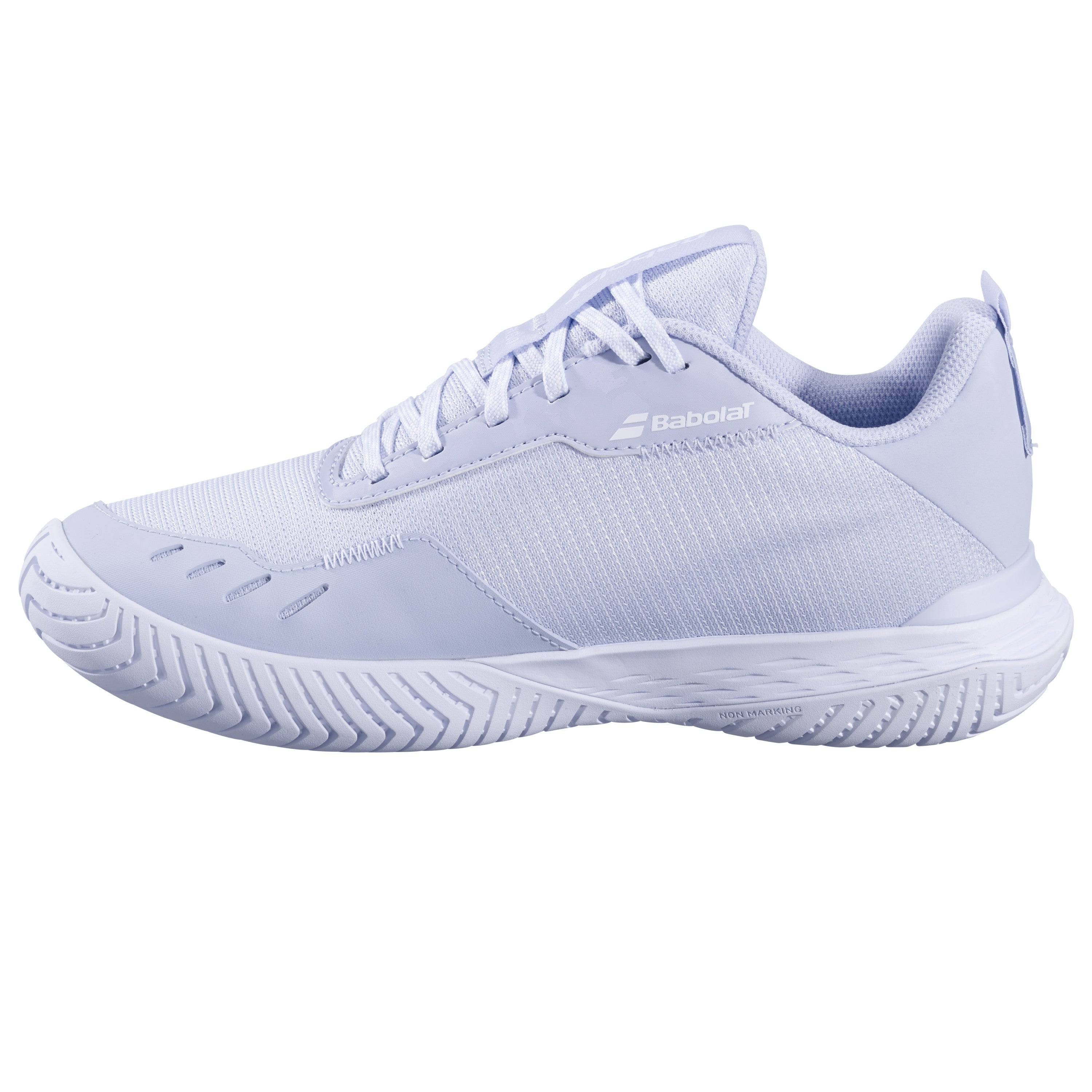 Babolat SFX Evo All Court Women's Shoe - Xenon Blue/White - inside view