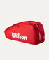 Super Tour Red 6PK Racquet Bag 2025