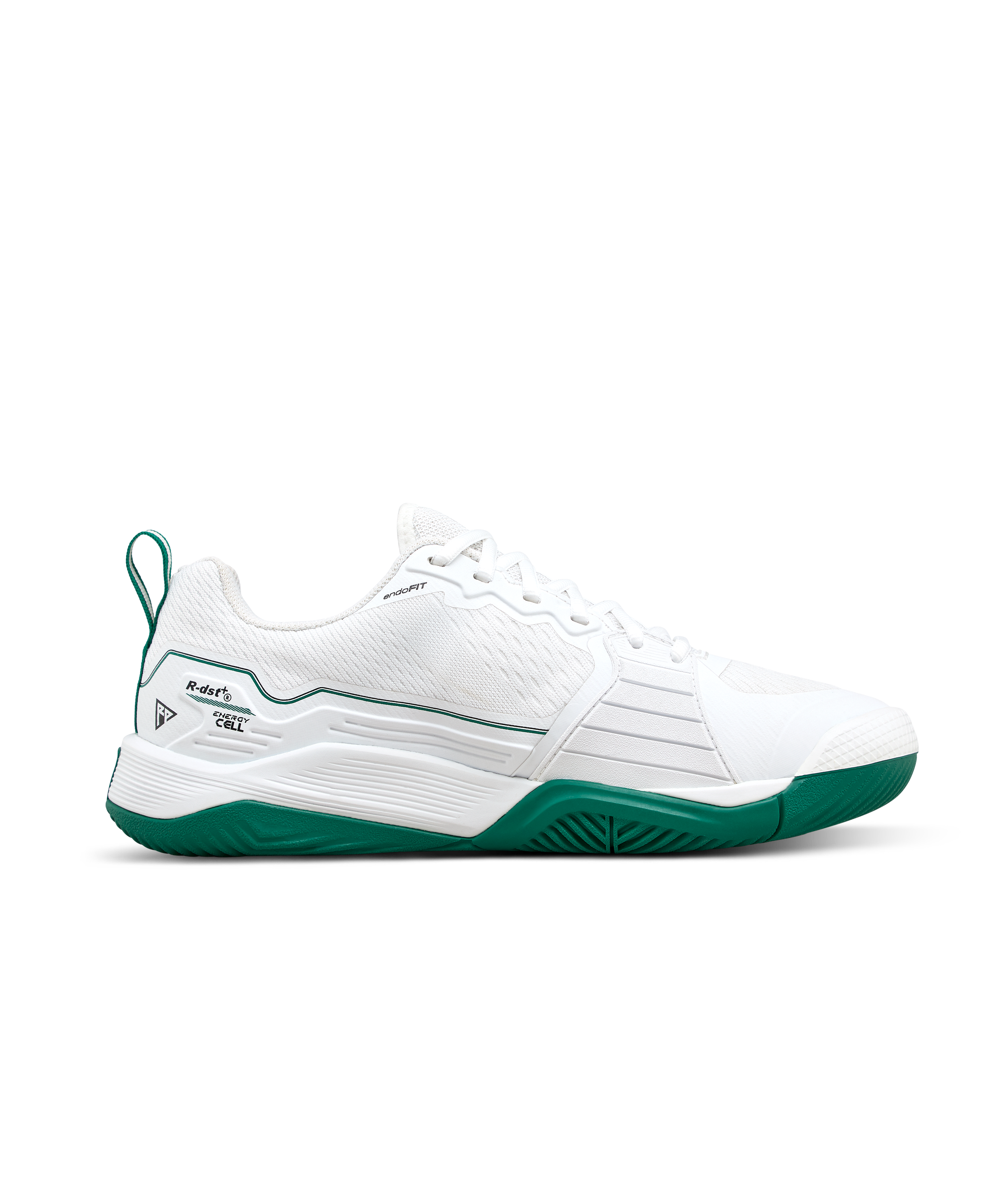 Wilson Rush Pro 4.5 Men's Tennis Shoe - White / White / Aventurine - view 3