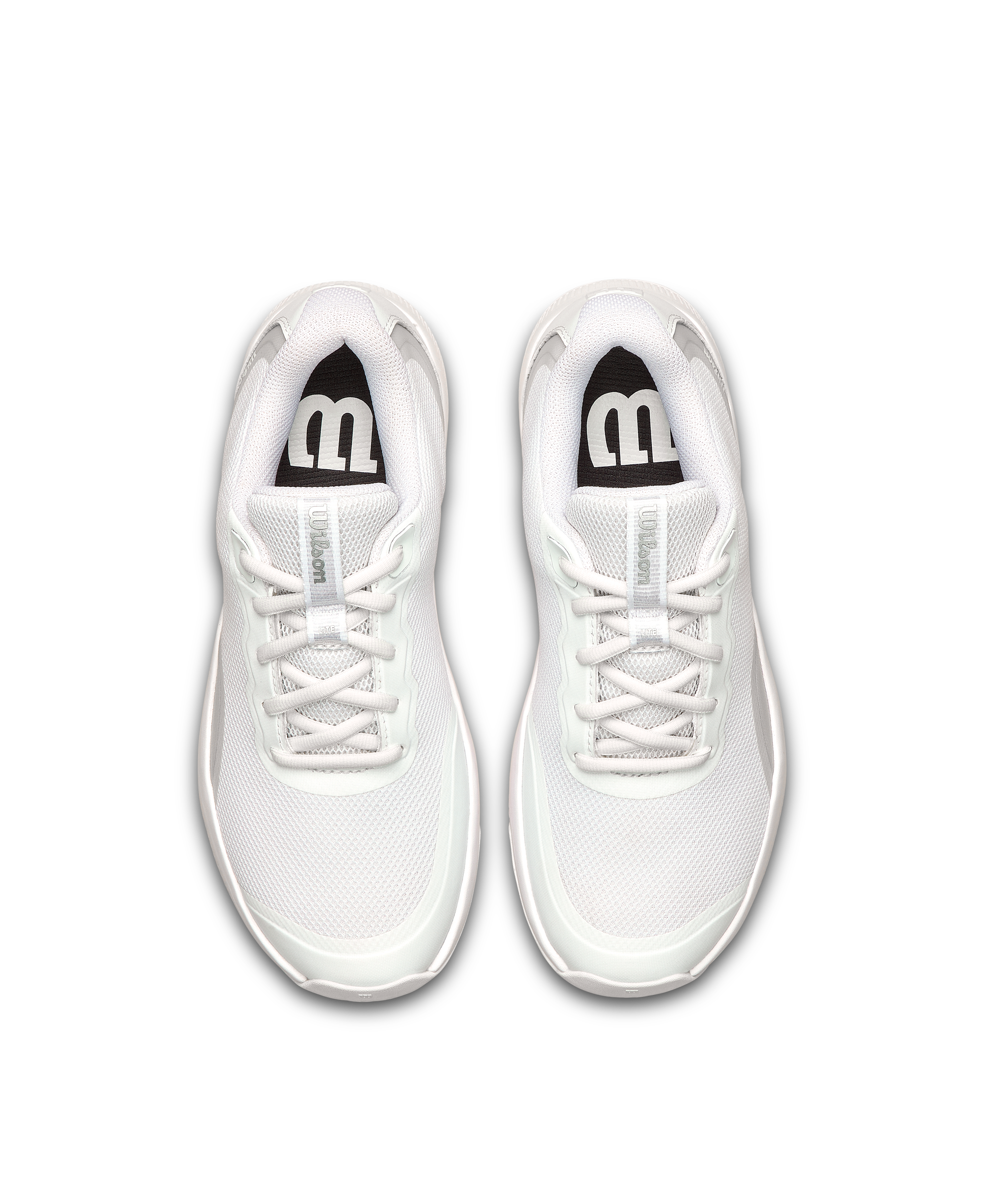 Wilson Intrigue Lite Women's Tennis Shoe - White / White / Silver - view 6