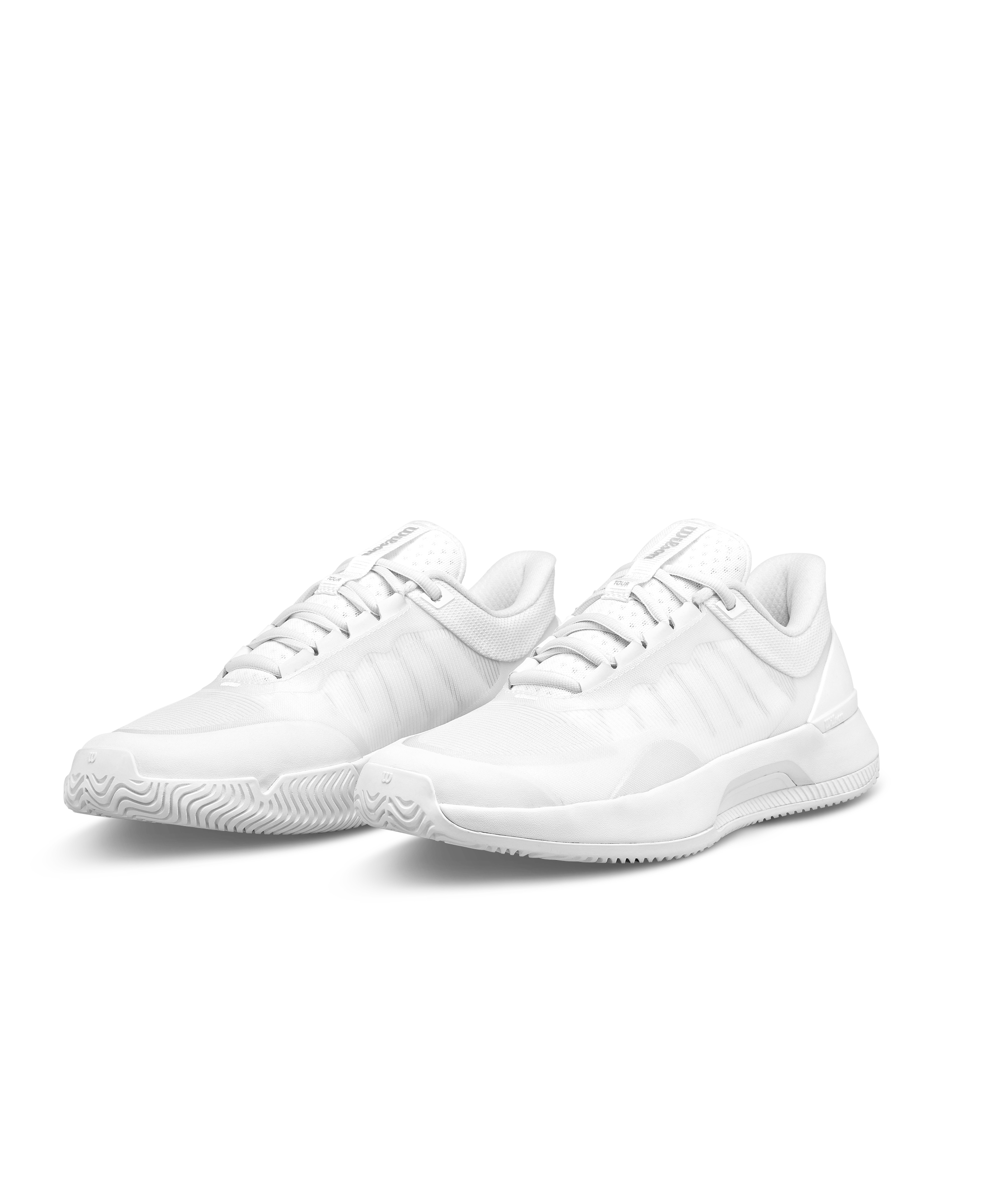 Wilson Intrigue Tour Women's Tennis Shoe - White / White / Silver - view 2