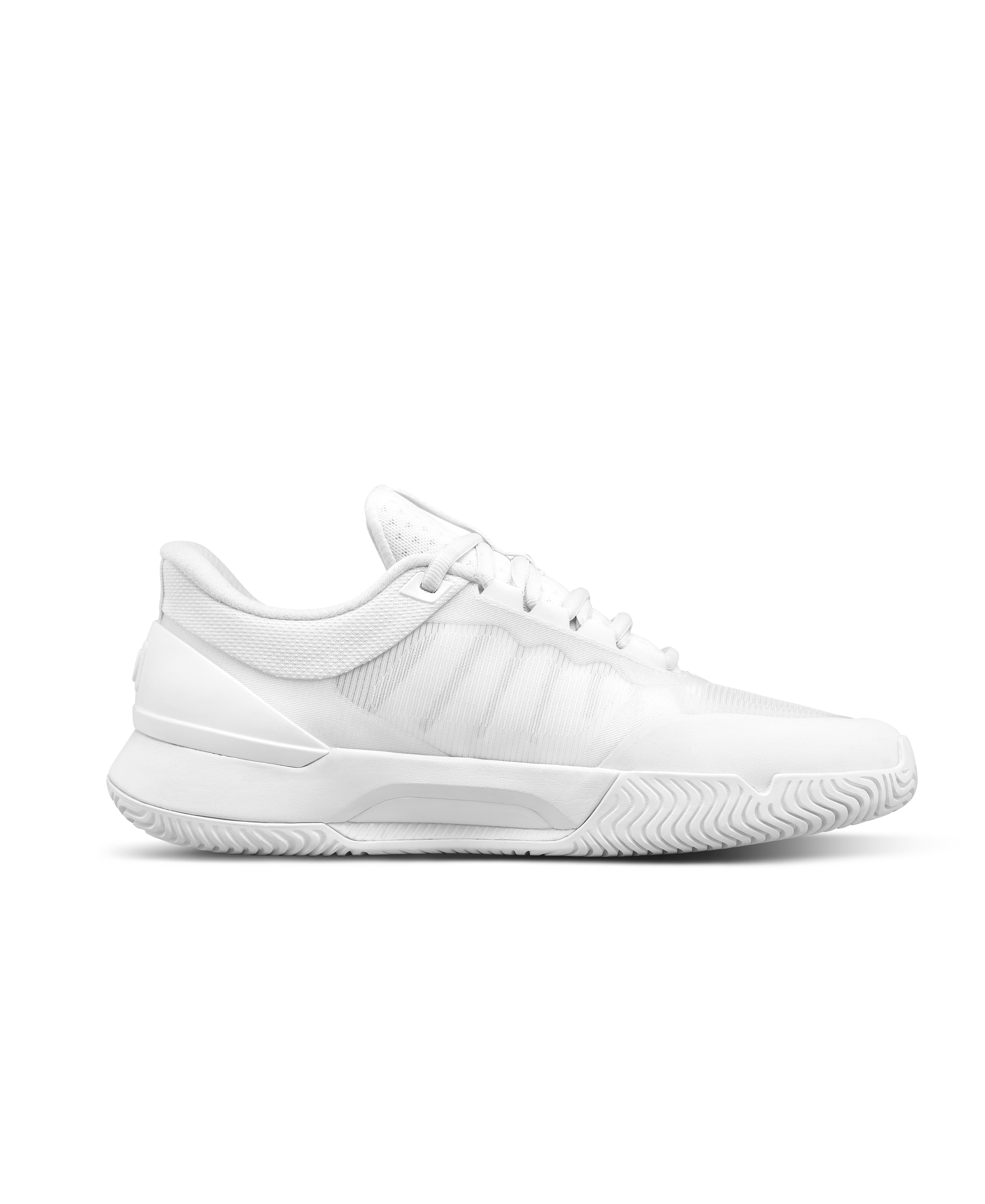 Wilson Intrigue Tour Women's Tennis Shoe - White / White / Silver - view 3