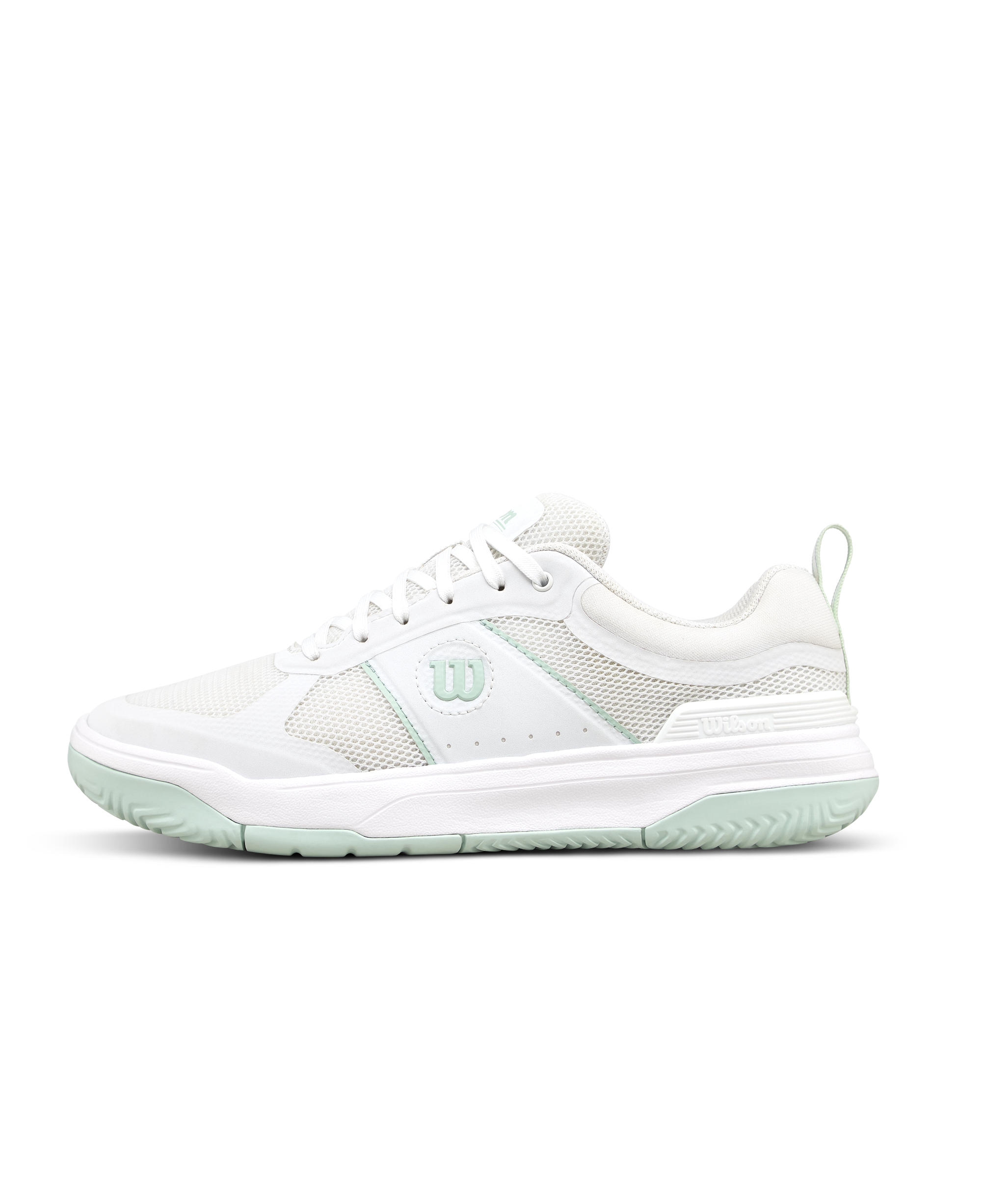 Wilson Pickle Pro Women's Pickleball Shoe - White / White / Surf Spray - view 1