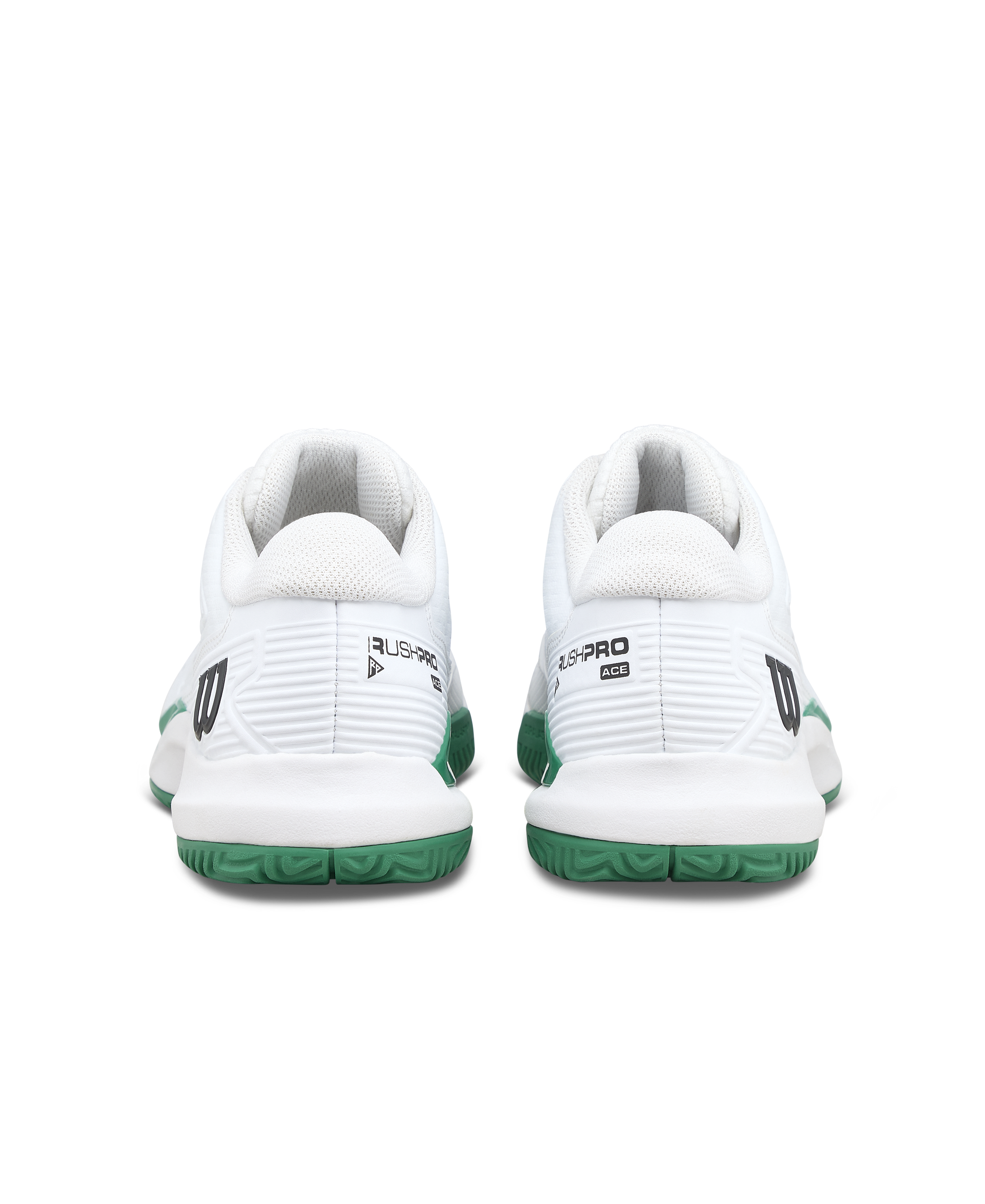 Wilson Rush Pro Ace Junior Tennis Shoe - White / White / Bosphorus - view 5