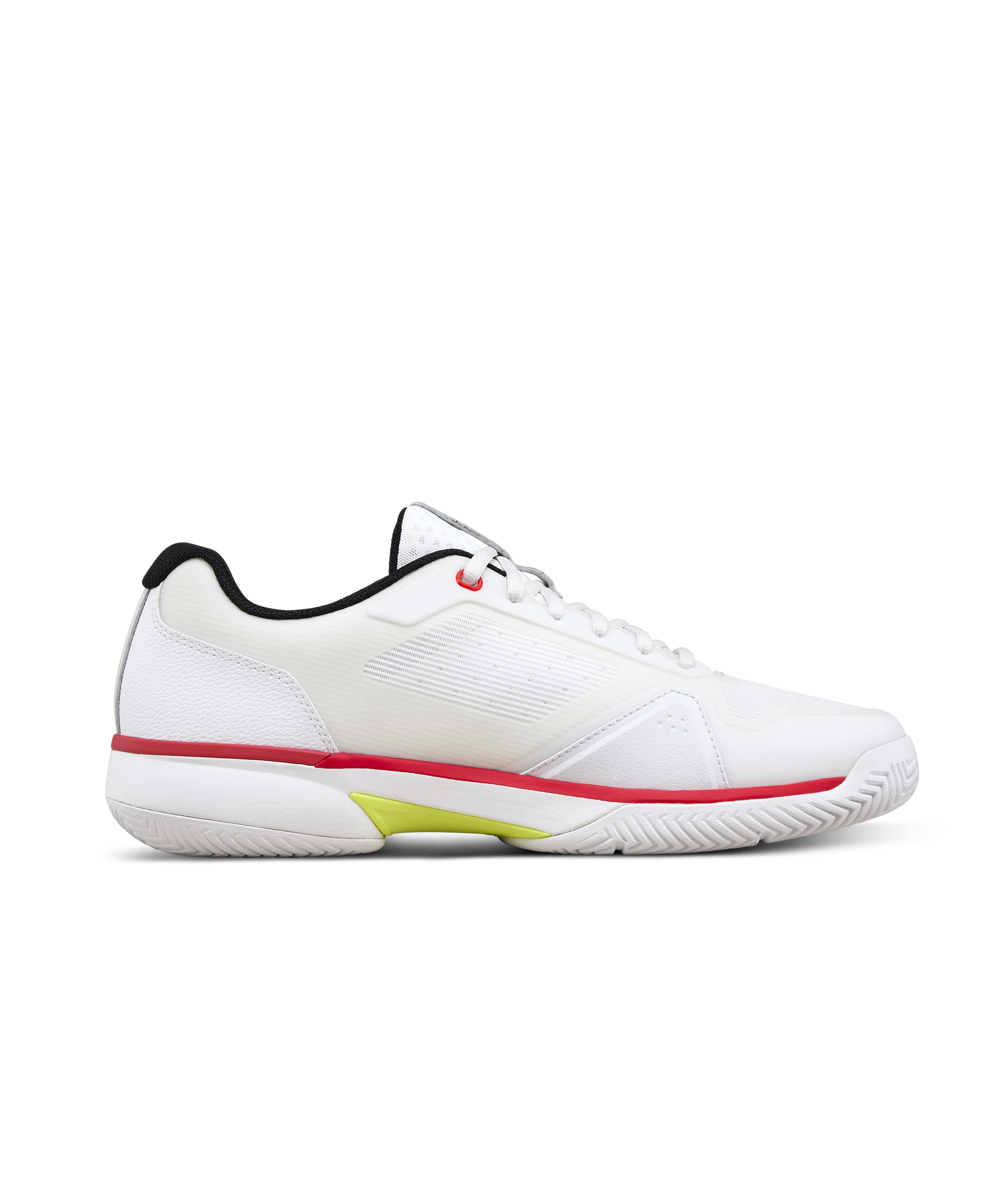 Wilson Rush Lite 5 Men's Tennis Shoe - White / Black / Infrared - view 3