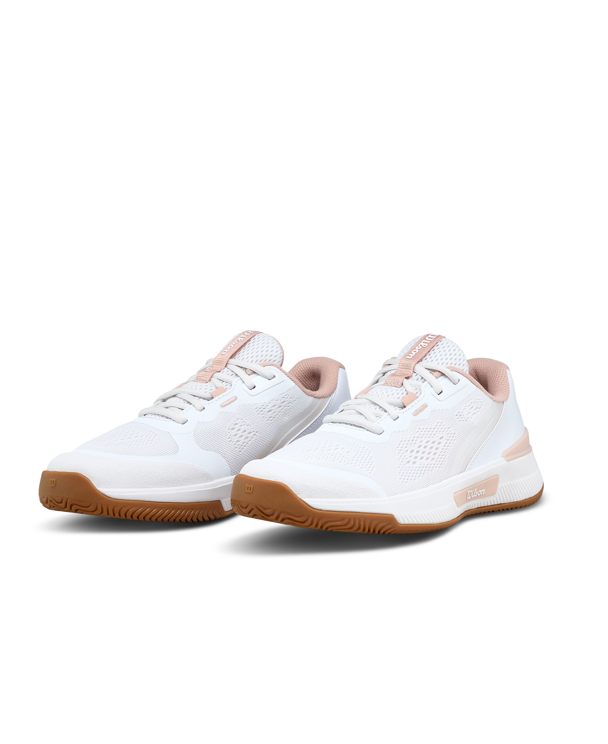 Wilson Intrigue Pro Women's Tennis Shoe - White / Cameo Rose / Gum - view 7