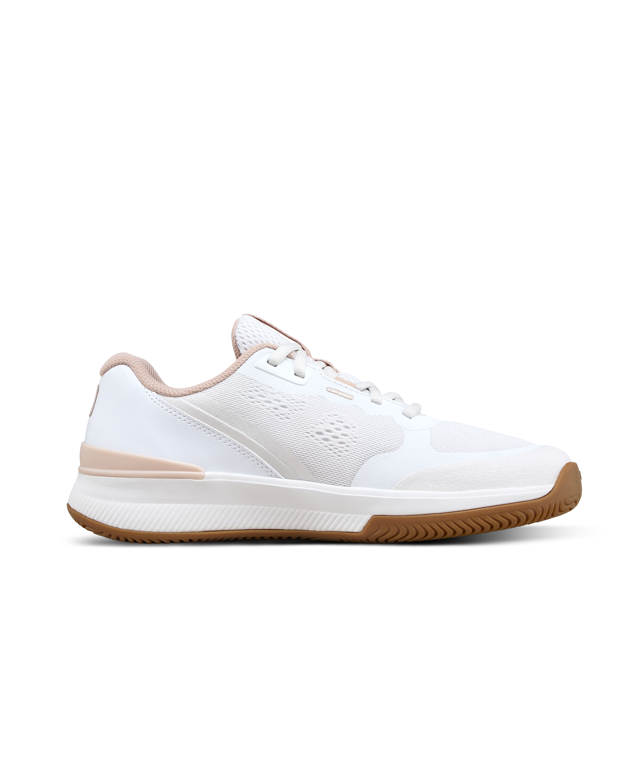 Wilson Intrigue Pro Women's Tennis Shoe - White / Cameo Rose / Gum - view 2