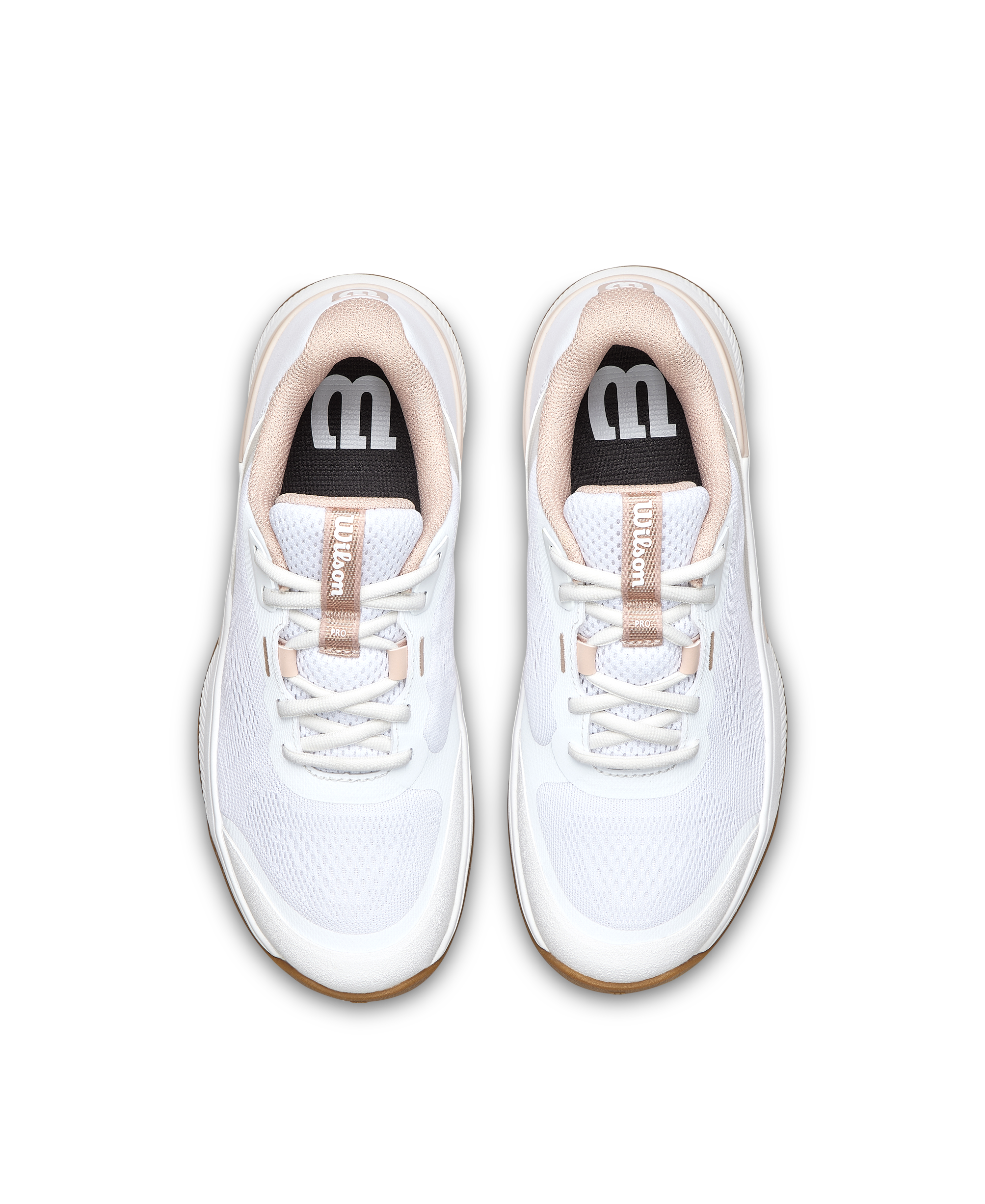 Wilson Intrigue Pro Women's Tennis Shoe - White / Cameo Rose / Gum - view 6