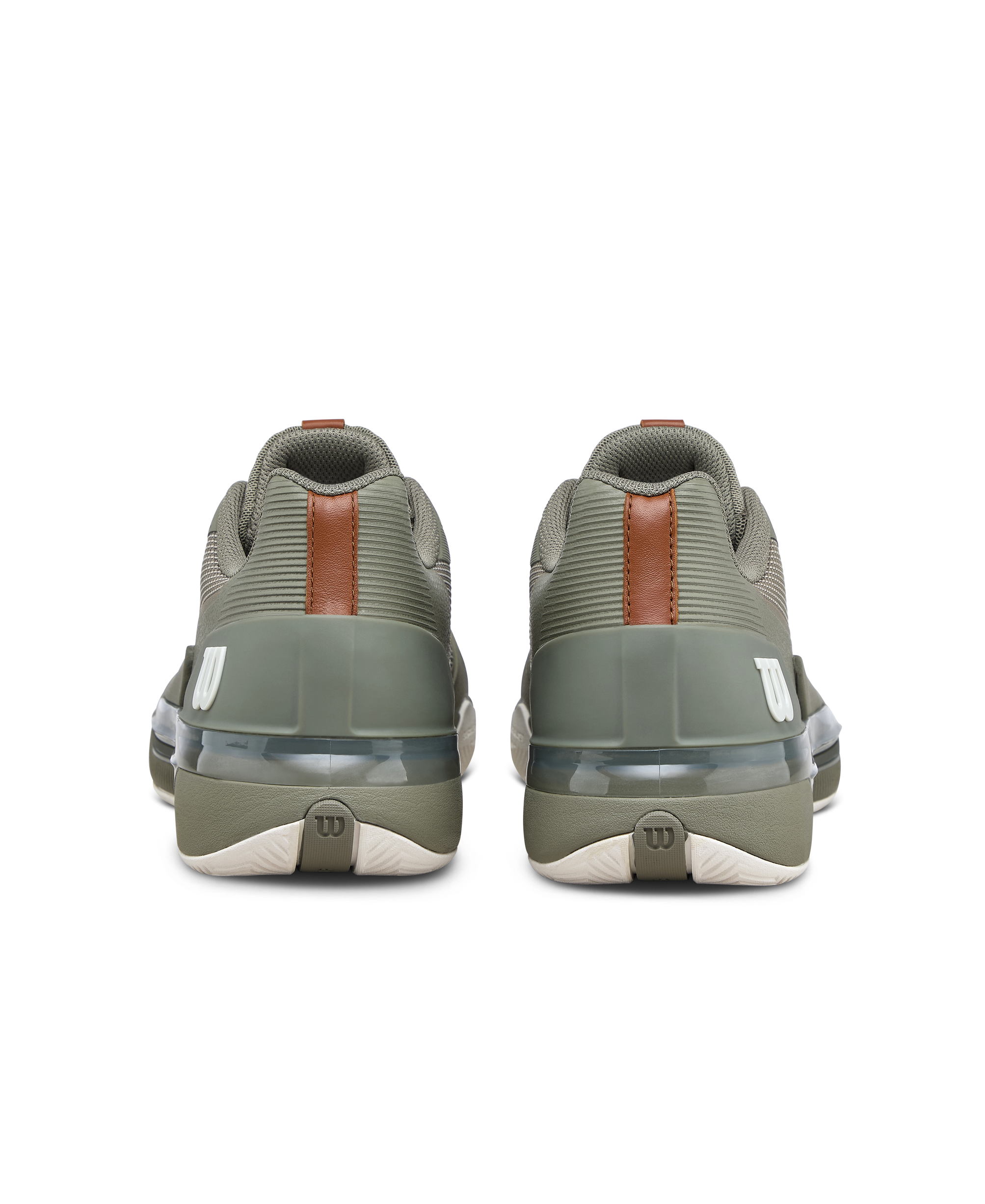 Wilson Rush Tour 5 Men's Tennis Shoe - Vetiver / Tofu / Caramel Cafe - view 5