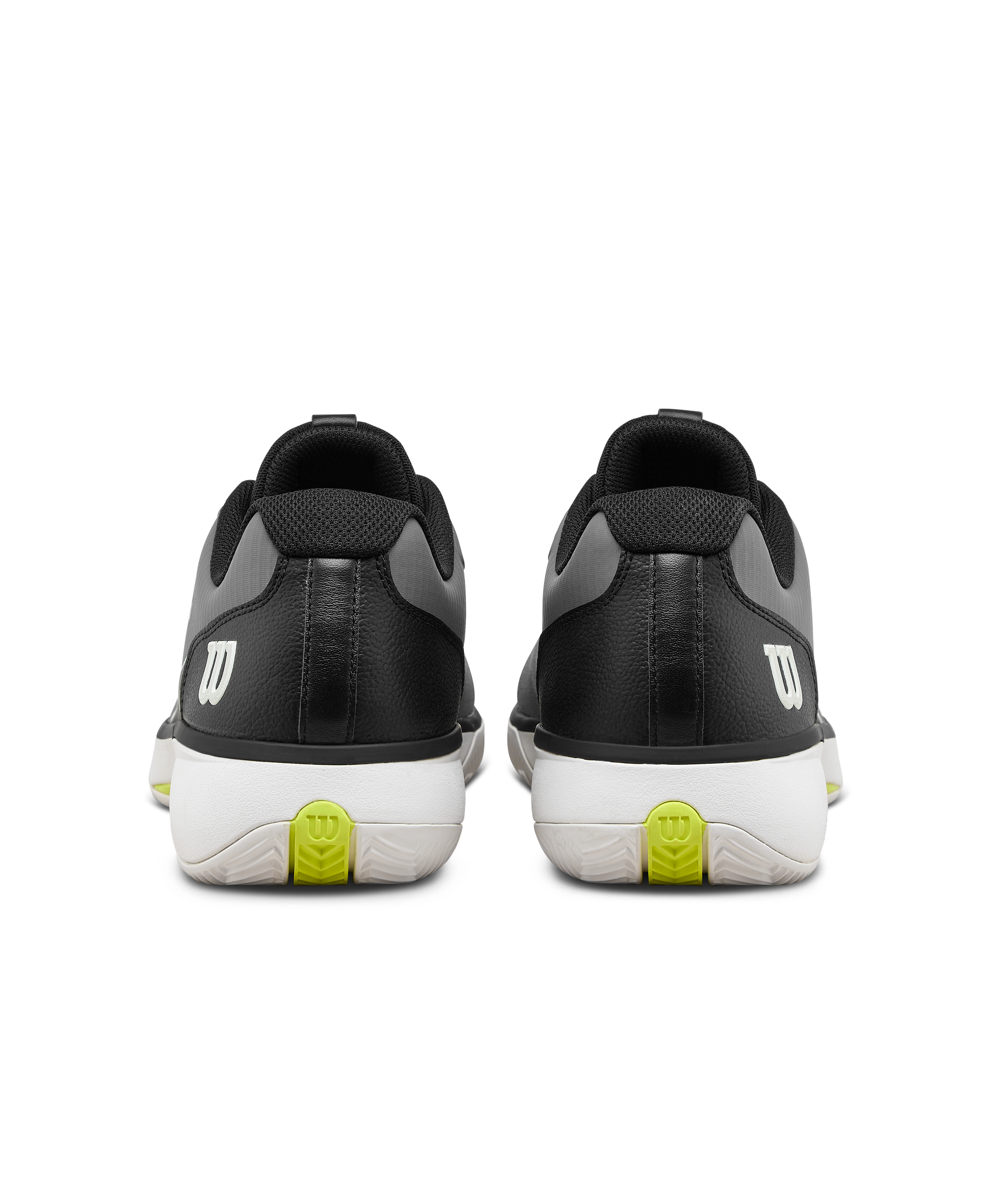 Wilson Rush Lite 5 Clay Men's Tennis Shoe - Titanium / Black / Safety Yellow - view 5