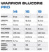 Warrior Blucore Pro Pickleball Paddle