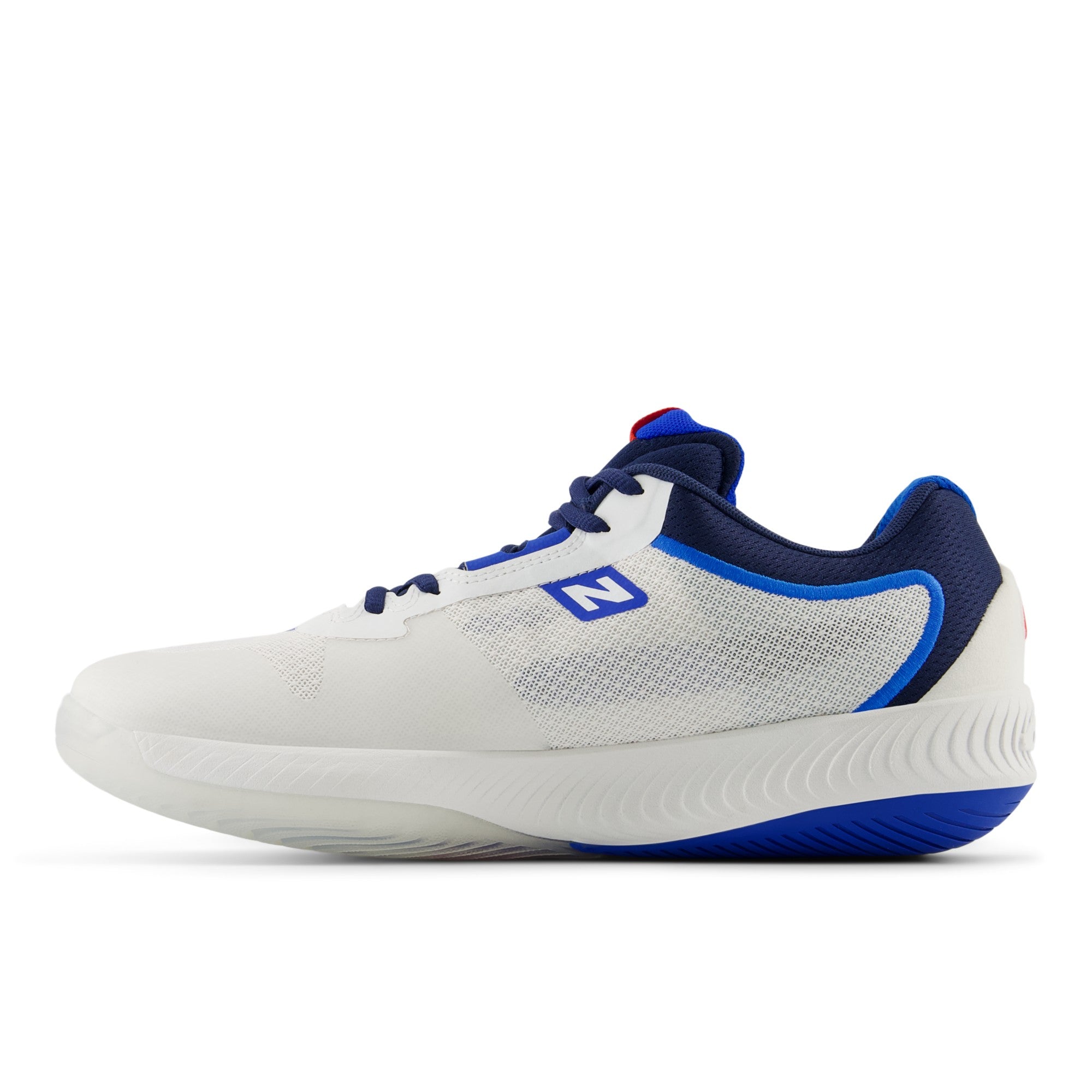 New Balance Fuel Cell 996v6 Men's Pickleball Shoe - White/Blue - view 2