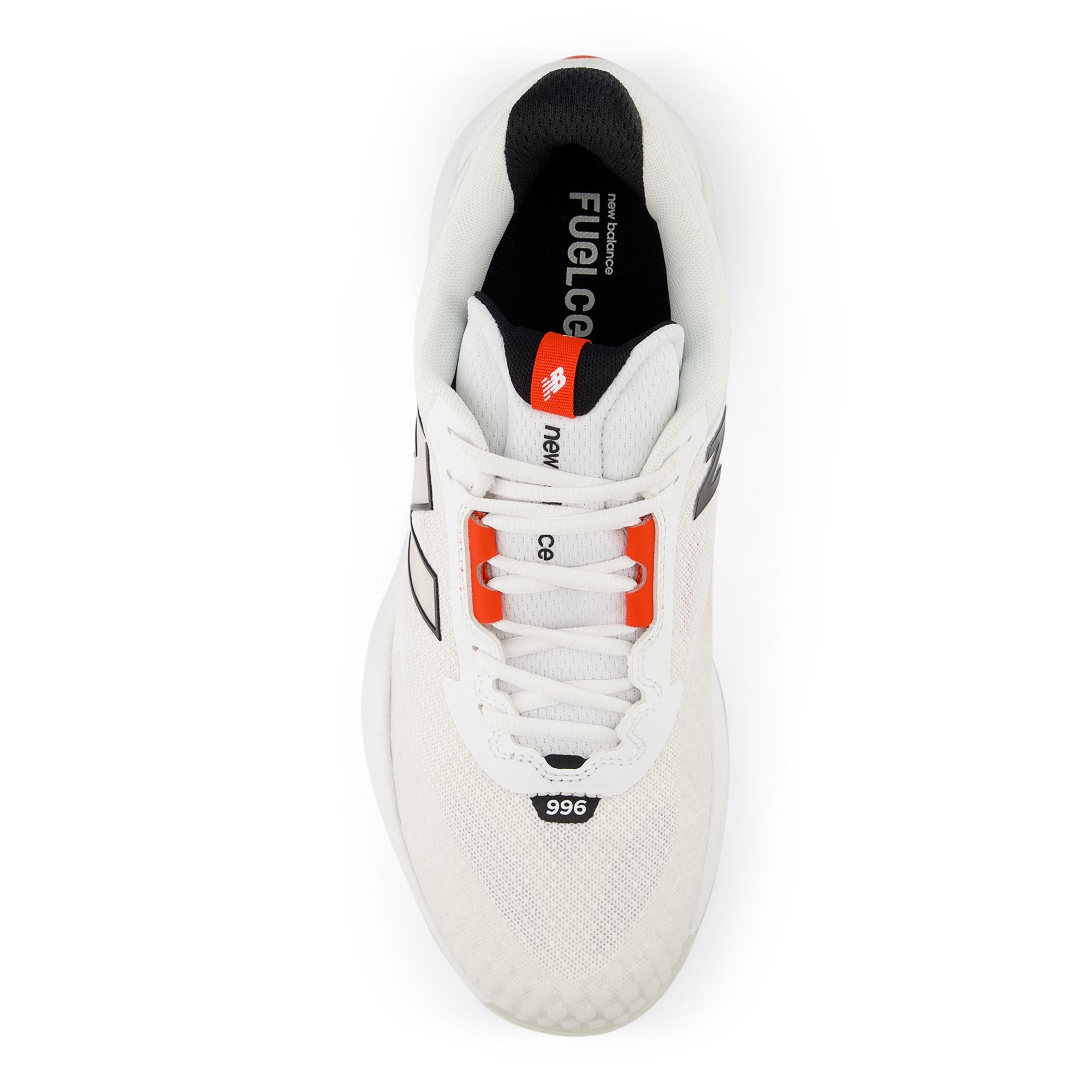 New Balance Fuel Cell 996v6 Men's Tennis Shoe - White/Black - view 3