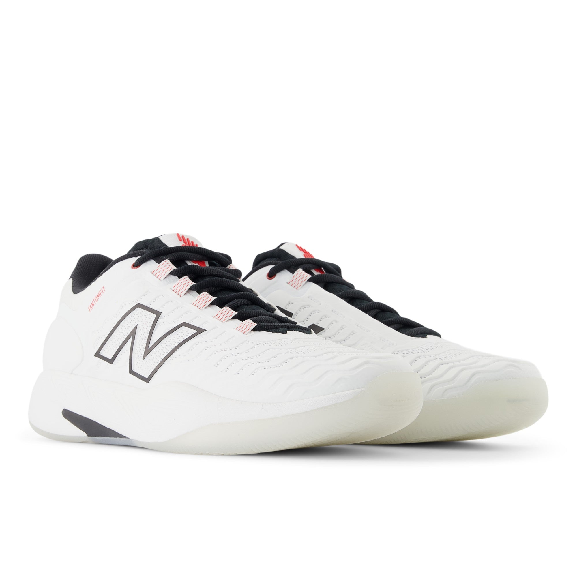 New Balance Fresh Foam X CT Rally V2 Men's Tennis Shoe - White/Beige - view 4