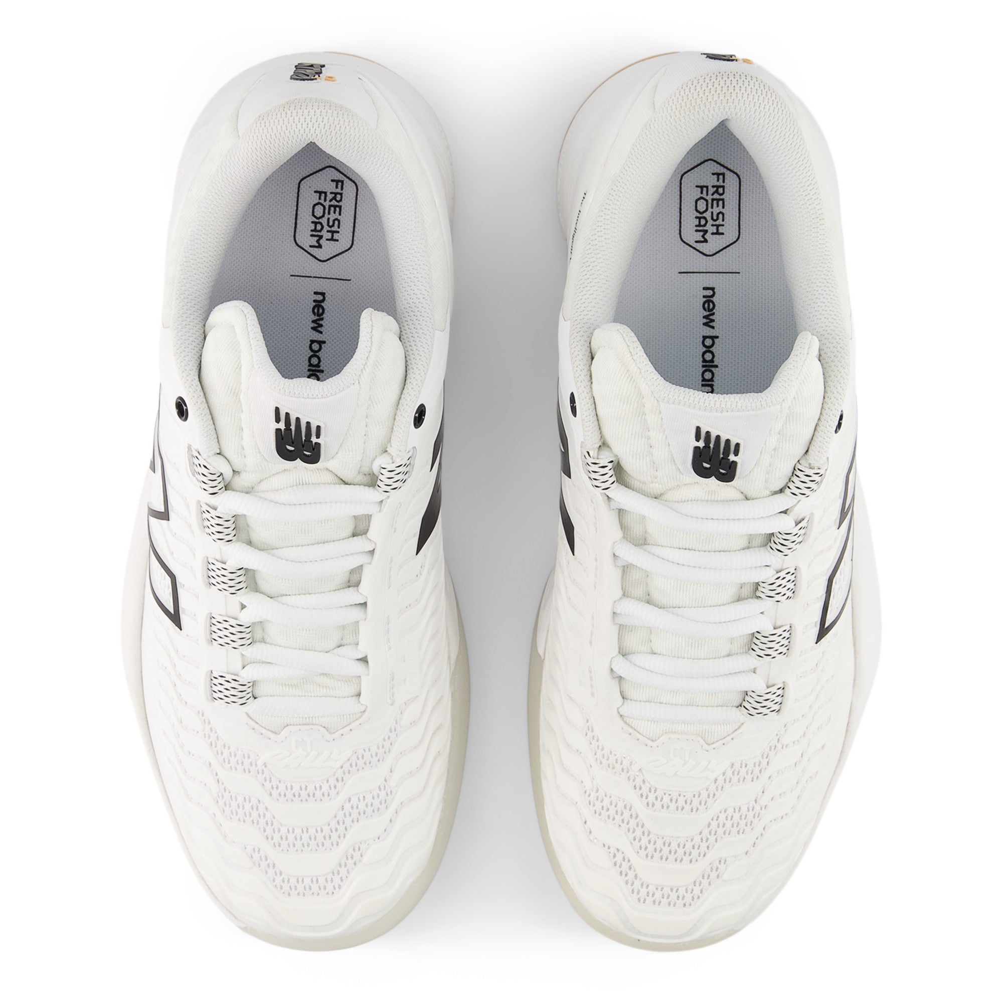New Balance Fresh Foam X CT Rally V2 Women's Tennis Shoe - White/Black - view 3