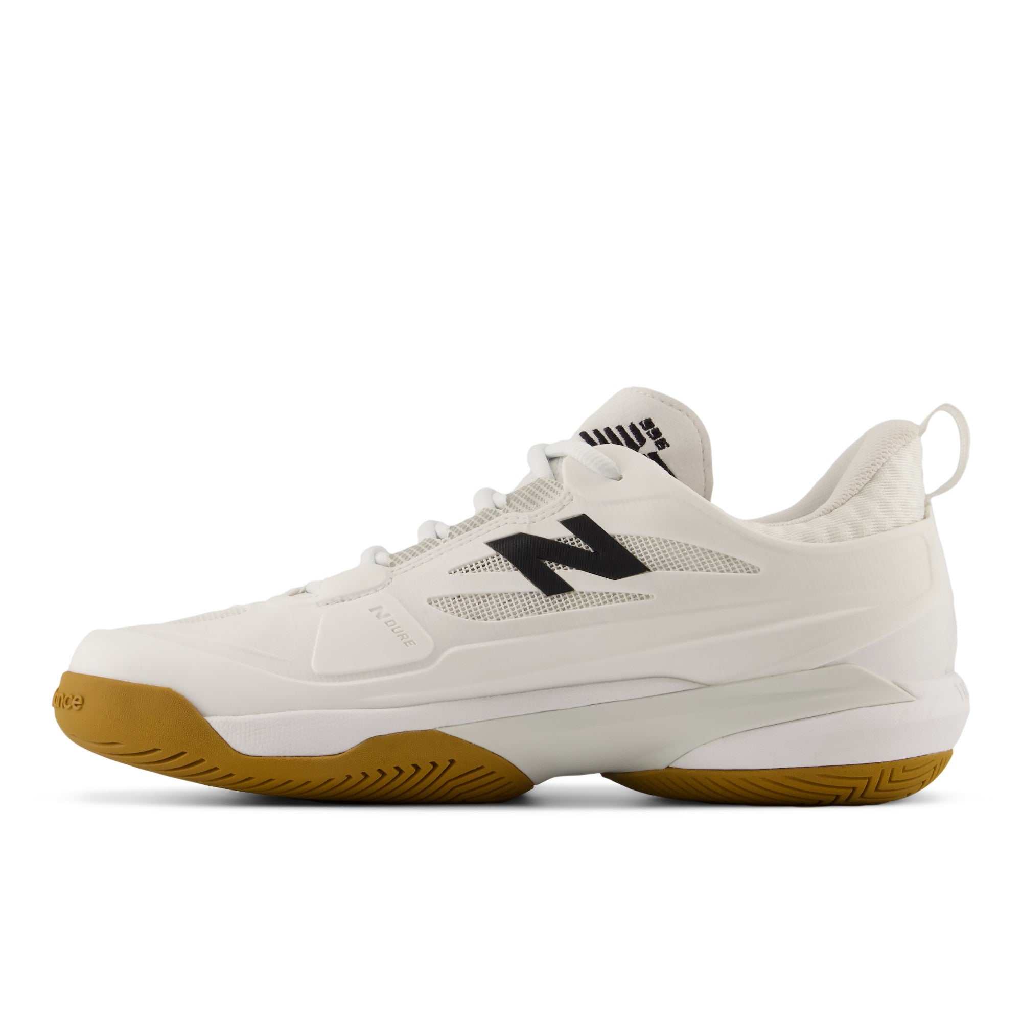 New Balance FuelCell 996v7 Women's Tennis Shoe - White/Black - view 2