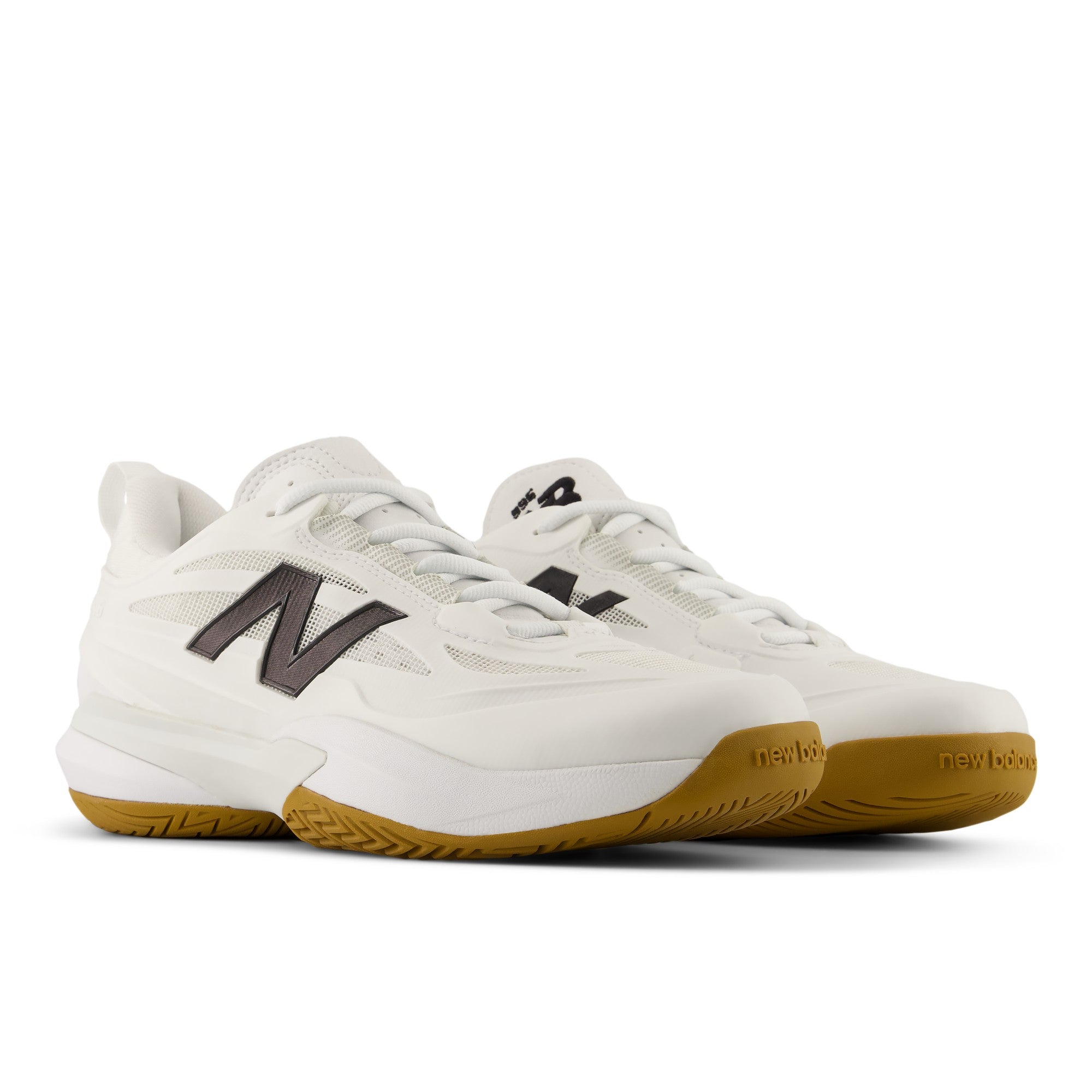 New Balance FuelCell 996v7 Women's Tennis Shoe - White/Black - view 4
